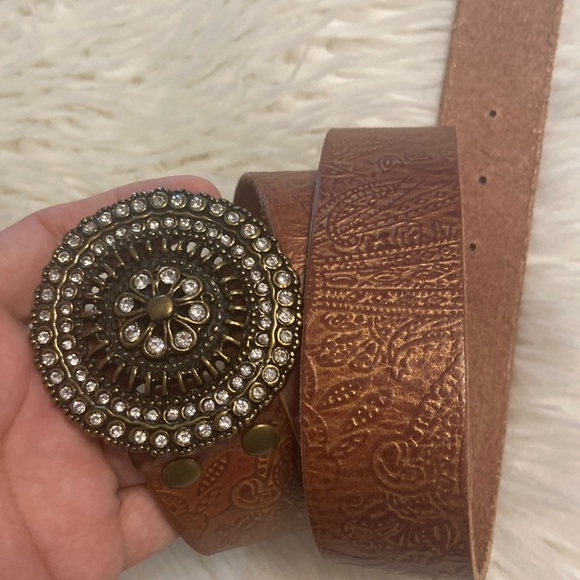 Fossil Accessories - Fossil Genuine Leather Belt size M excellent condition length 39”